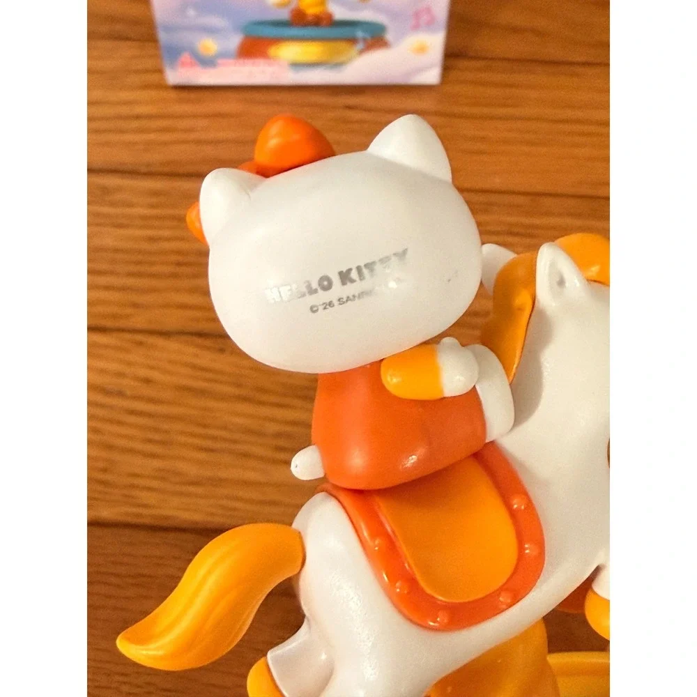 Sanrio Hello Kitty Childlike Pony Series Moetch Carousel Toy